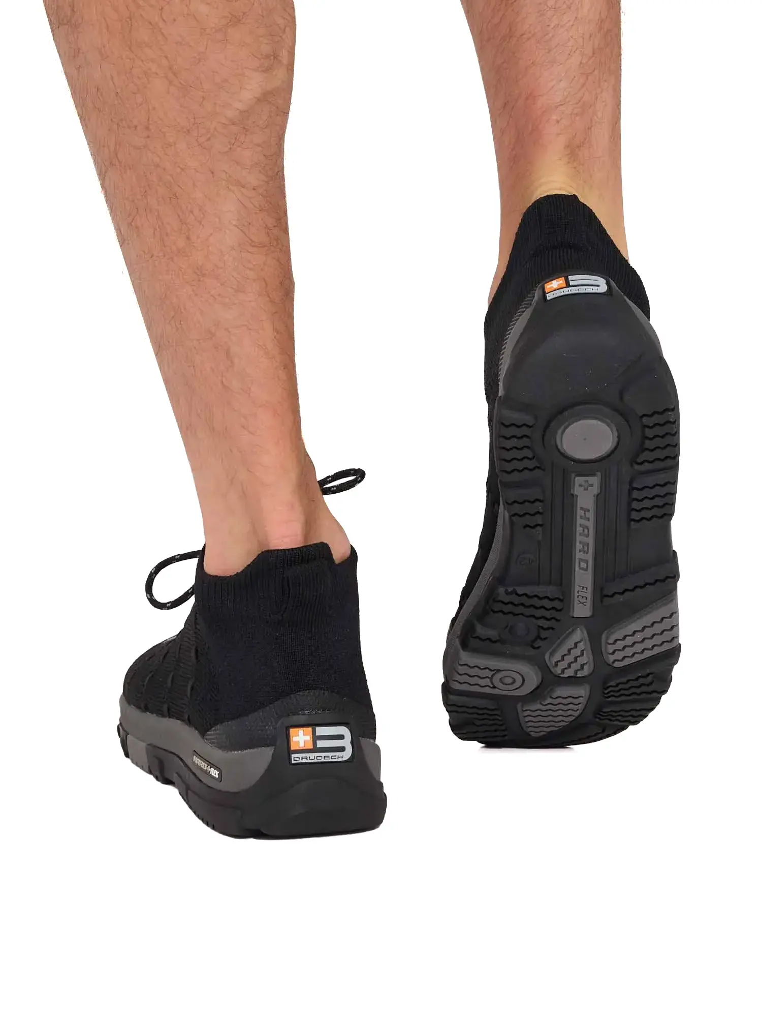 TREK MERINO Férfi vízálló merinó gyapjú túracipő - Fekete / Szürke - Image 9