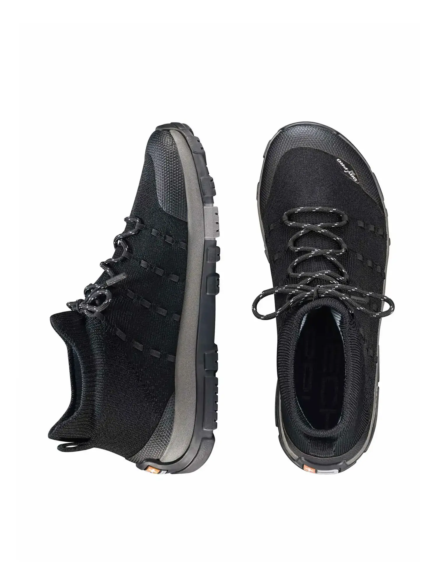 TREK MERINO Férfi vízálló merinó gyapjú túracipő - Fekete / Szürke - Image 3