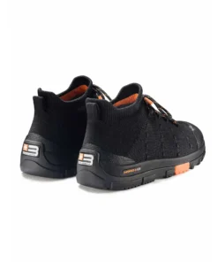 Alternative view of TREK MERINO Férfi vízálló merinó gyapjú túracipő - Fekete / Narancs