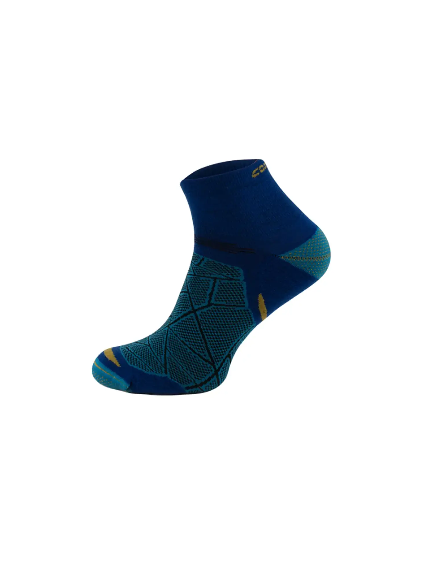 TRIAL Ultrakönnyű merinó gyapjú rövid túrazokni - Kék