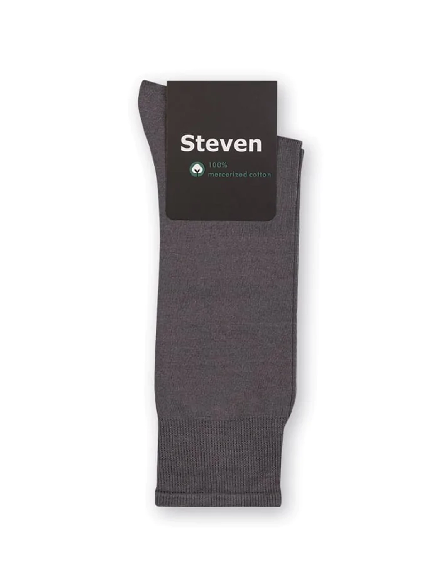 EXEC Férfi mercerizált pamut zokni - Grafit - Image 3