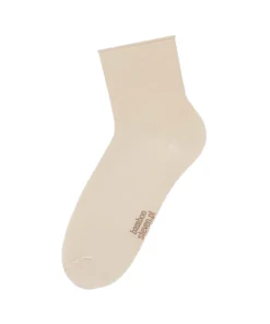 PRESSURE-FREE Női nyomásmentes bambusz zokni - Bézs