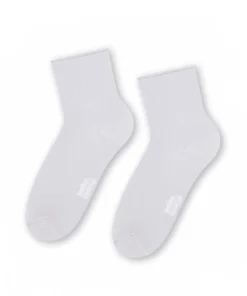 Alternative view of PRESSURE-FREE Női nyomásmentes bambusz zokni - Világosszürke