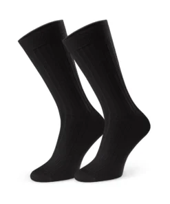 Alternative view of PRESSURE-FREE Férfi nyomásmentes merinó zokni - Fekete