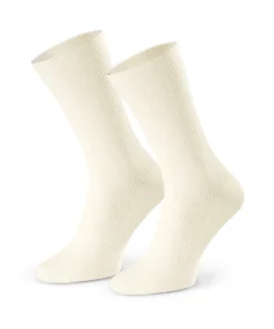 Alternative view of PRESSURE-FREE Nyomásmentes pamut zokni - Ekrü