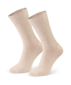 Alternative view of PRESSURE-FREE Nyomásmentes pamut zokni - Bézs