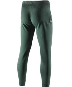 BRUBECK férfi trekking nadrág sötétzöld színben, kényelmes melegítő fazon szabadtéri használatra