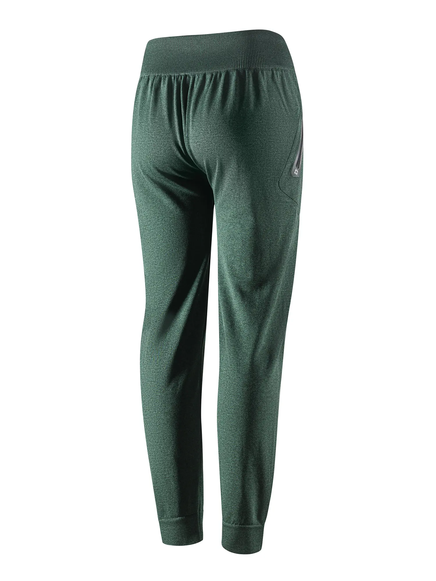 BRUBECK női melegítő nadrág sötétzöld színben, tartós outdoor nadrág kényelmes szabással