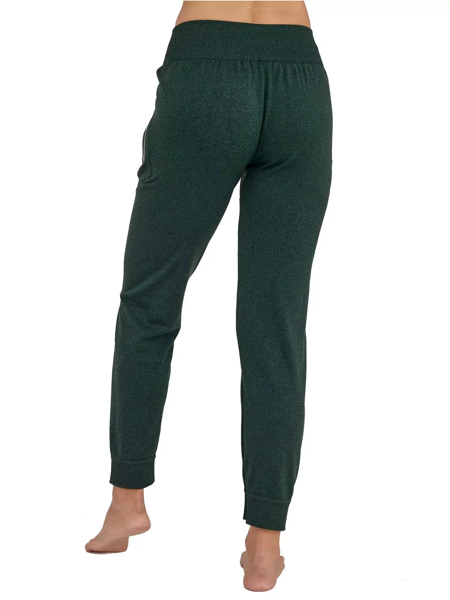 BRUBECK női trekking nadrág hátulnézetben, rugalmas anyag és sportos szabás aktív mozgáshoz