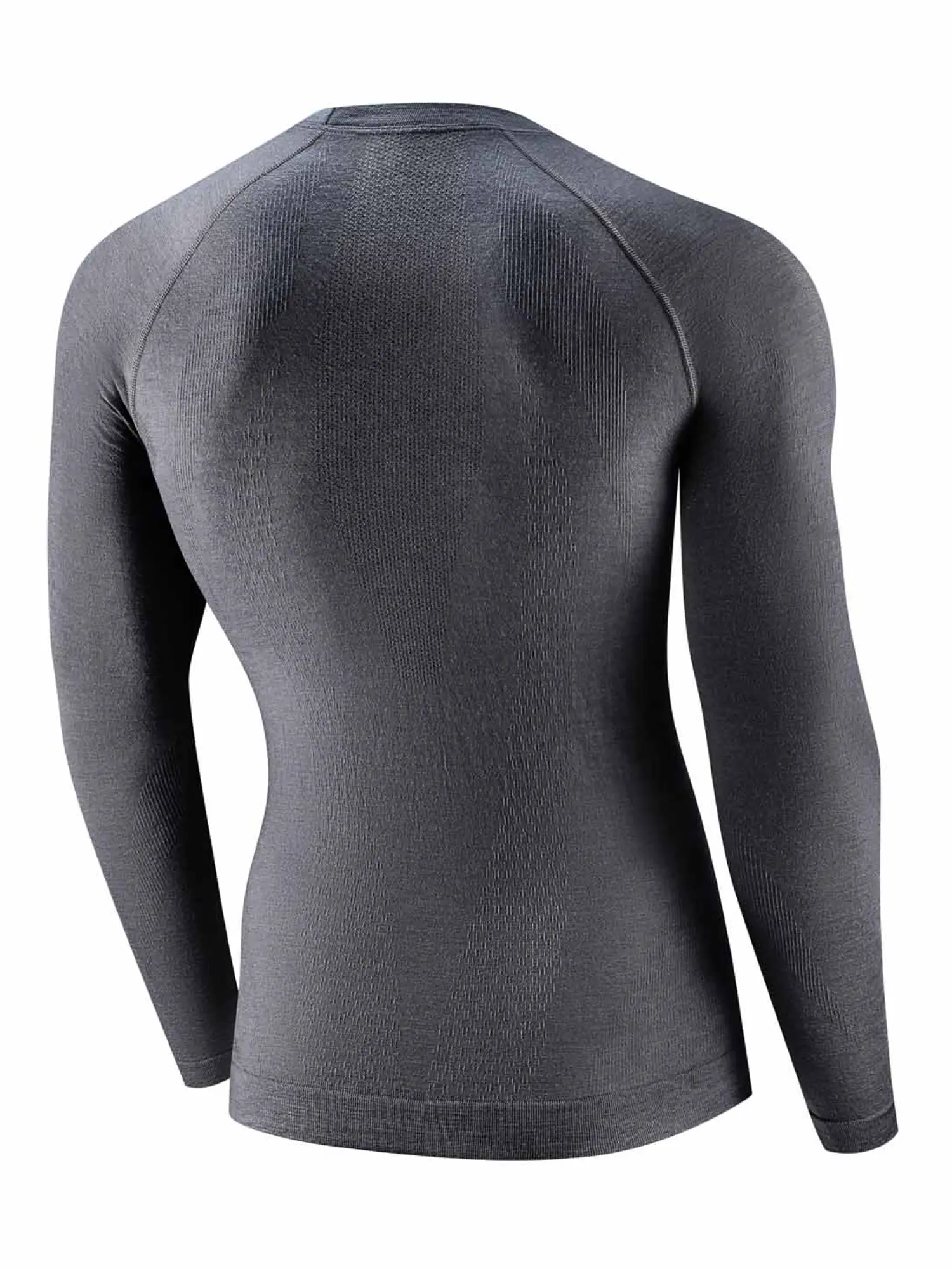 ACTIVE MERINO Férfi merinó gyapjú aláöltözet felső - Grafit - Image 4