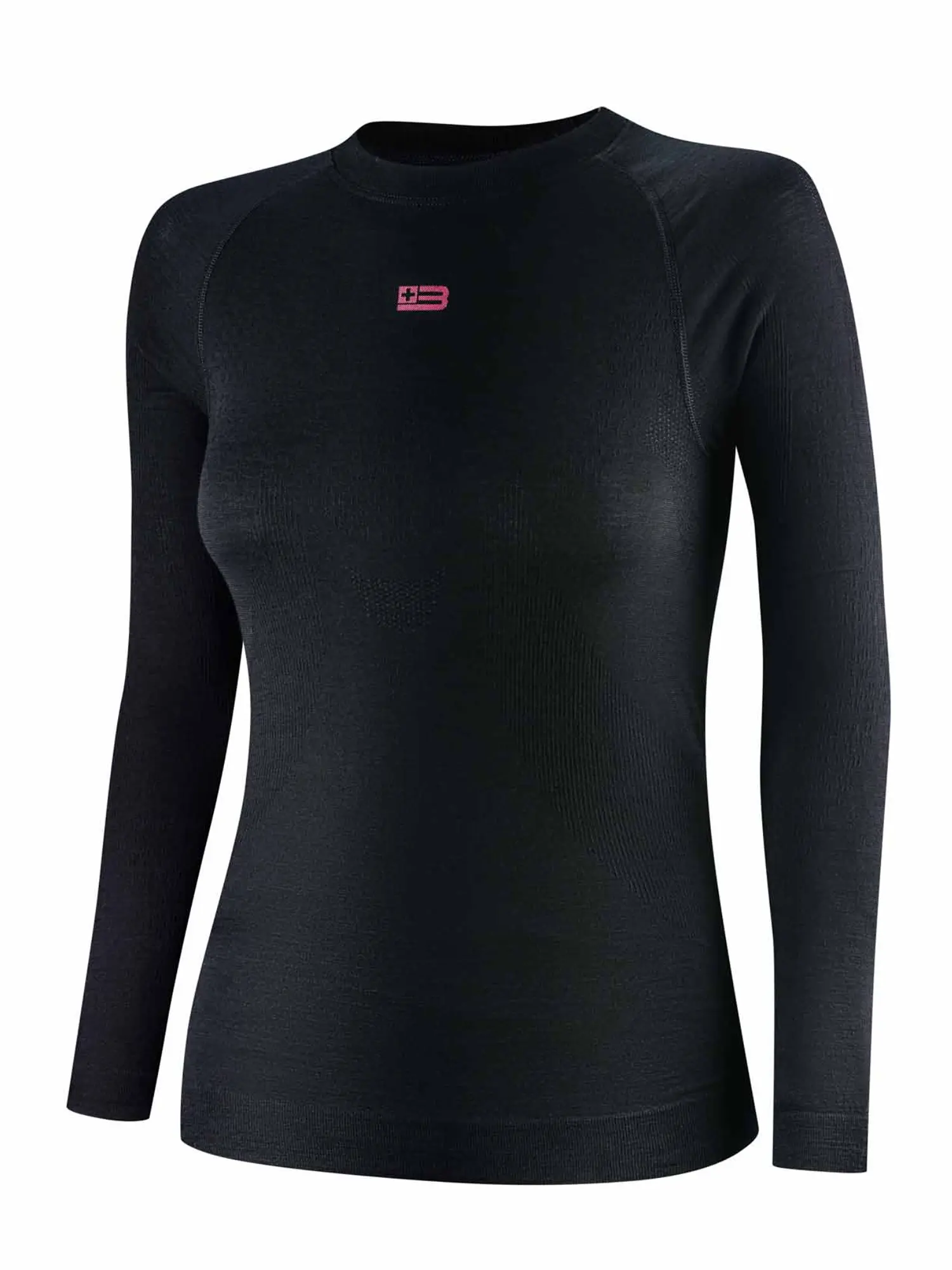 ACTIVE MERINO Női merinó gyapjú aláöltözet felső - Fekete - Image 3