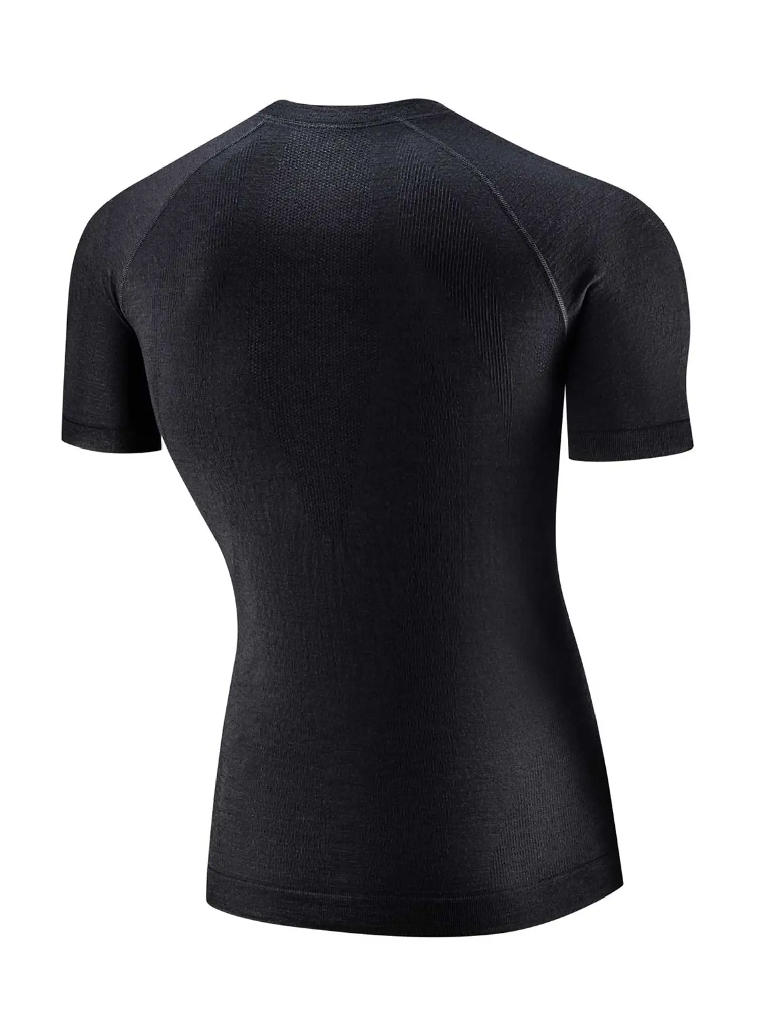 ACTIVE MERINO Férfi merinó gyapjú rövid ujjú felső - Fekete - Image 4