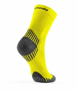Alternative view of RUN COMPRESSION Kompressziós futózokni +ezüstion - Neonsárga